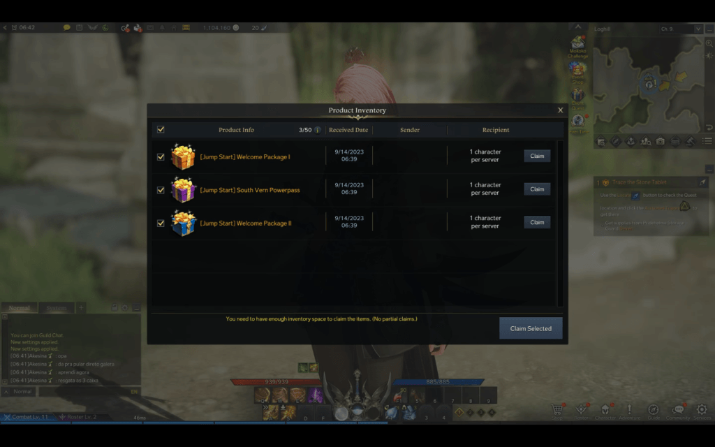 Recompensas servidor Jump Start Lost Ark
