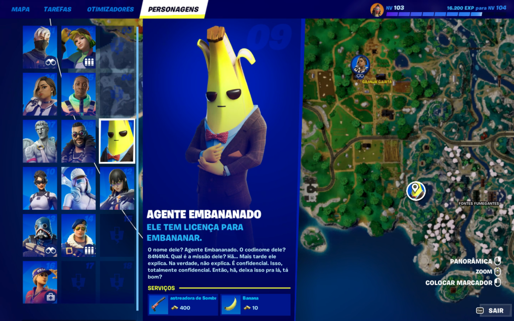 NPC Agente Embanado - Fontes Fumegantes