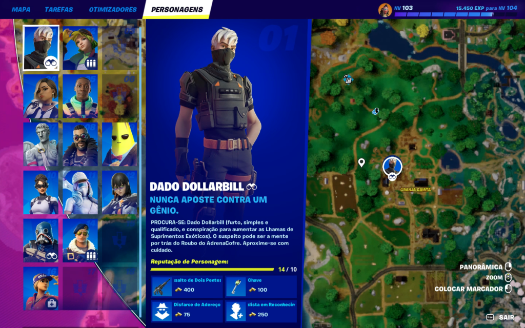 NPC Dado Dollarbill - Granja Gaiata