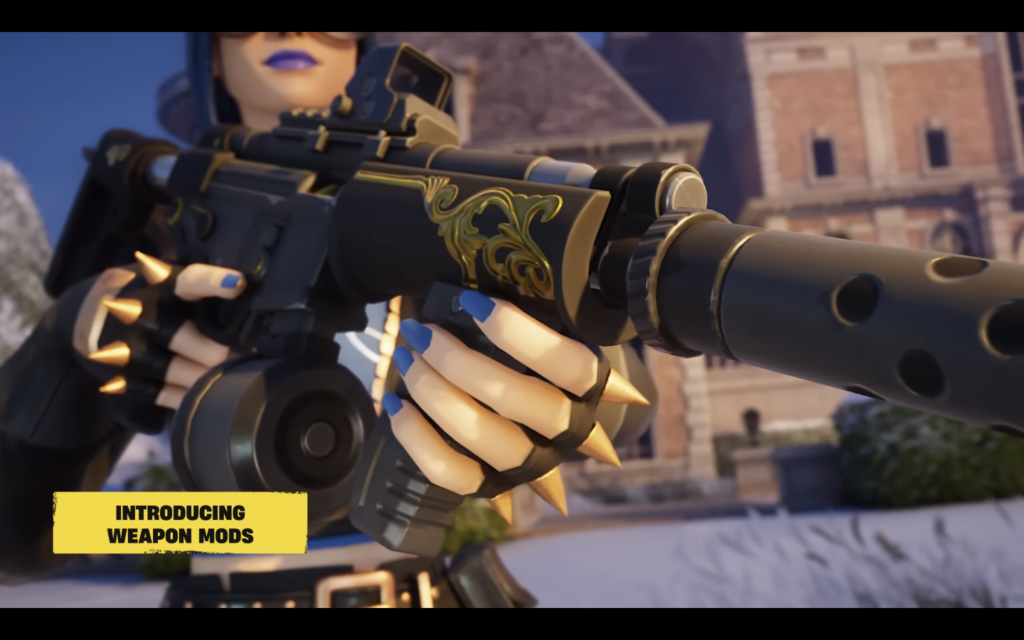 Melhorias nas armas fortnite capítulo 5