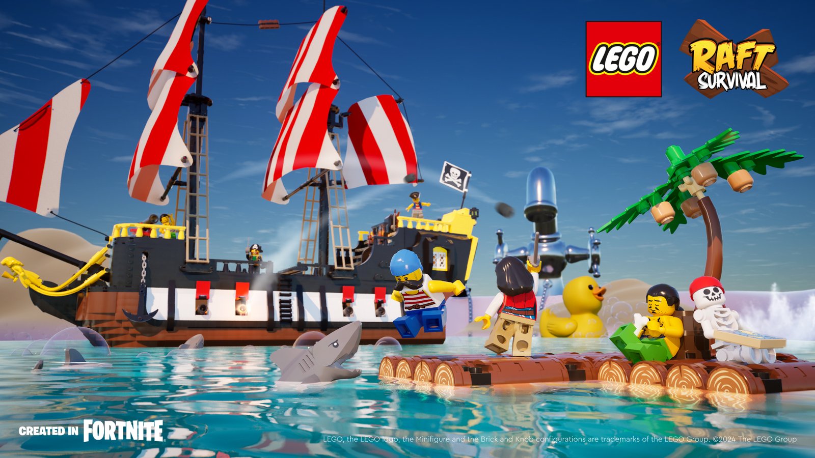Conheça as novas Ilhas LEGO do Fortnite
