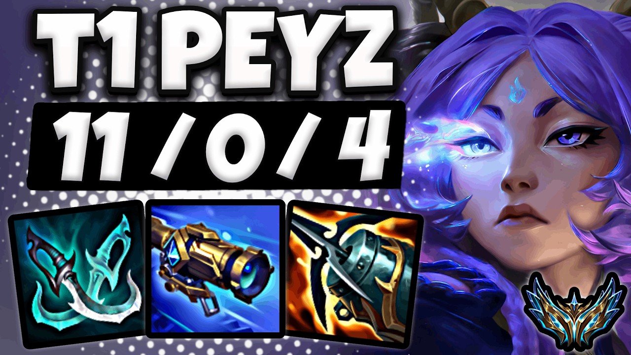 T1 Peyz Yunara vs Aphelios [ ADC ] Korea Challenger 2270 LP | Patch 26.7