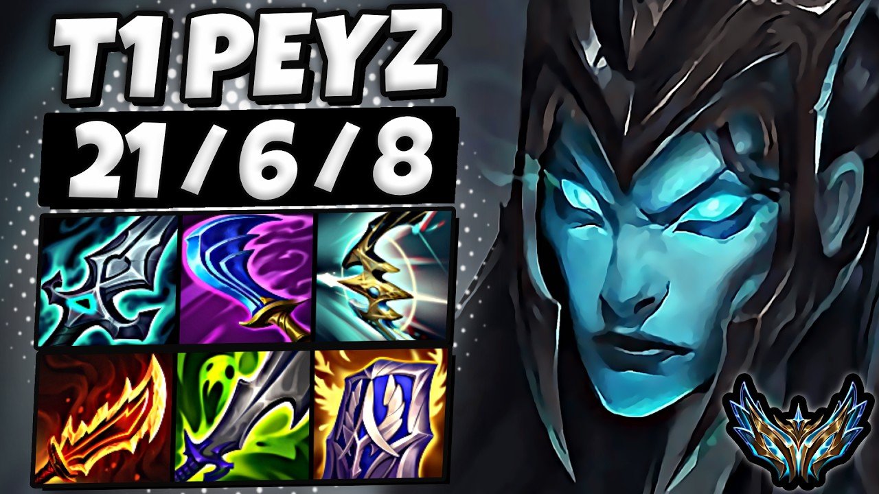 T1 Peyz Kalista vs Ezreal ADC [ PentaKill ] Korea Challenger Patch 26.7