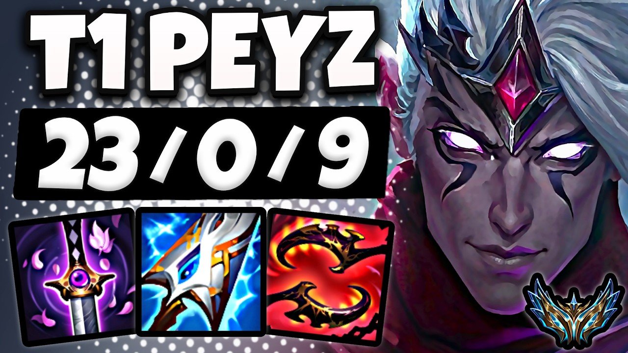 T1 Peyz Varus vs Ezreal [ ADC ] Korea Challenger 2482 LP | Patch 26.8