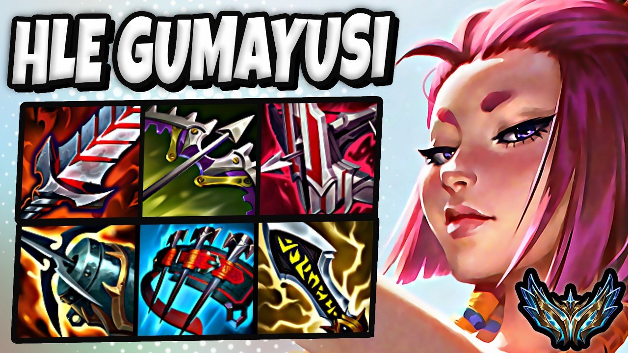 HLE Gumayusi Yunara ADC vs Corki – Patch 26.8 Korea Challenger 2445 LP