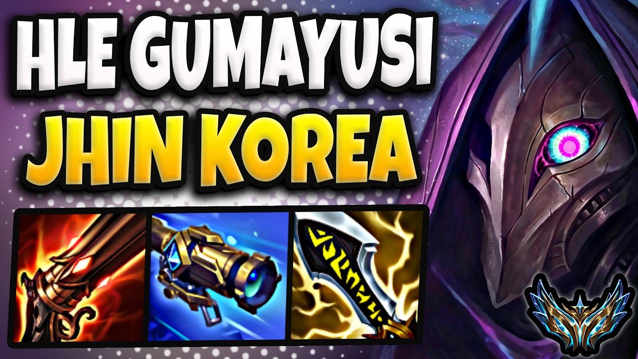 HLE Gumayusi Jhin vs Draven [ ADC ] Patch 26.7 Korea Challenger 2376 LP