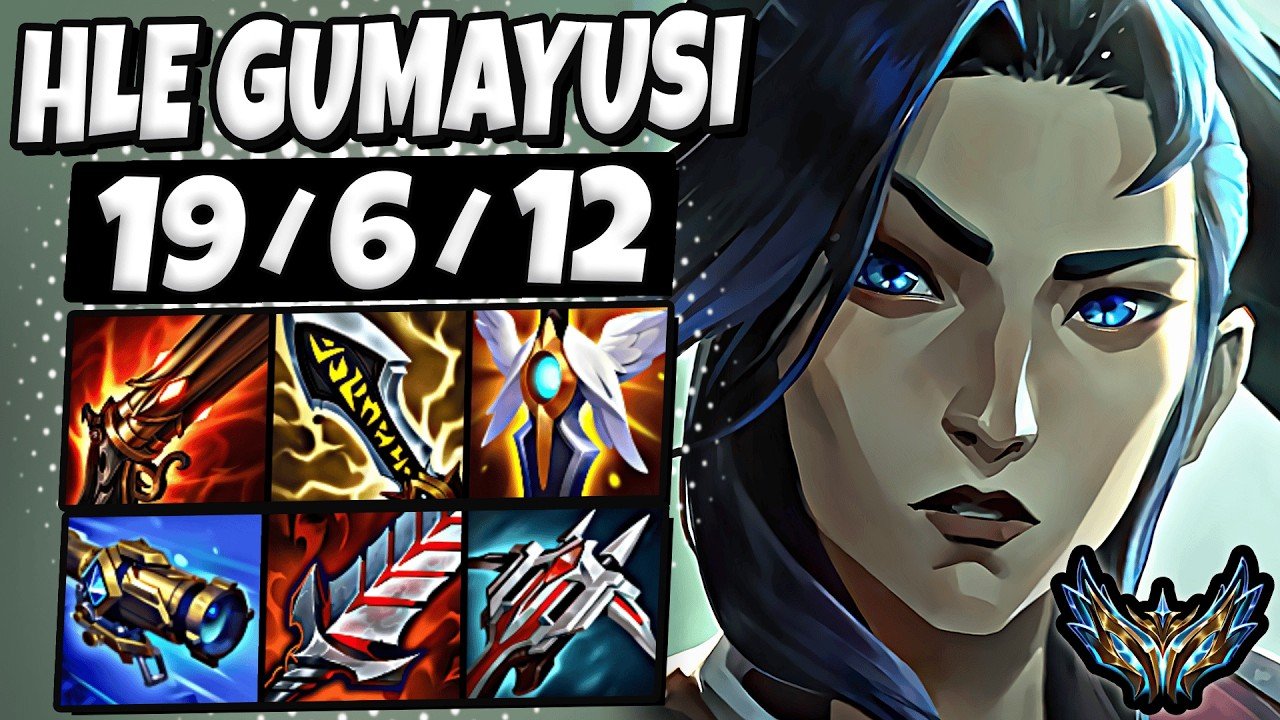 HLE Gumayusi Caitlyn vs Ashe [ ADC ] Korea Challenger 2357 LP | Patch 26.7