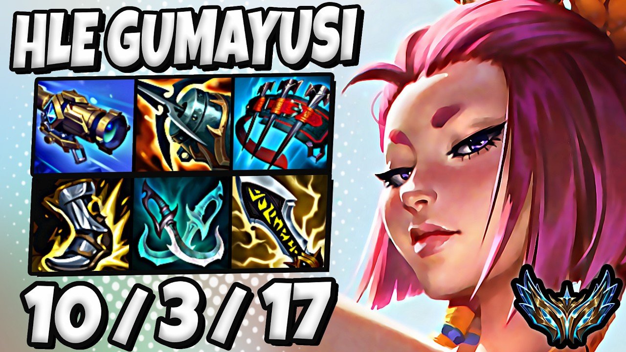 HLE Gumayusi Yunara vs Corki [ ADC ] Korea Challenger 2512 LP | Patch 26.7