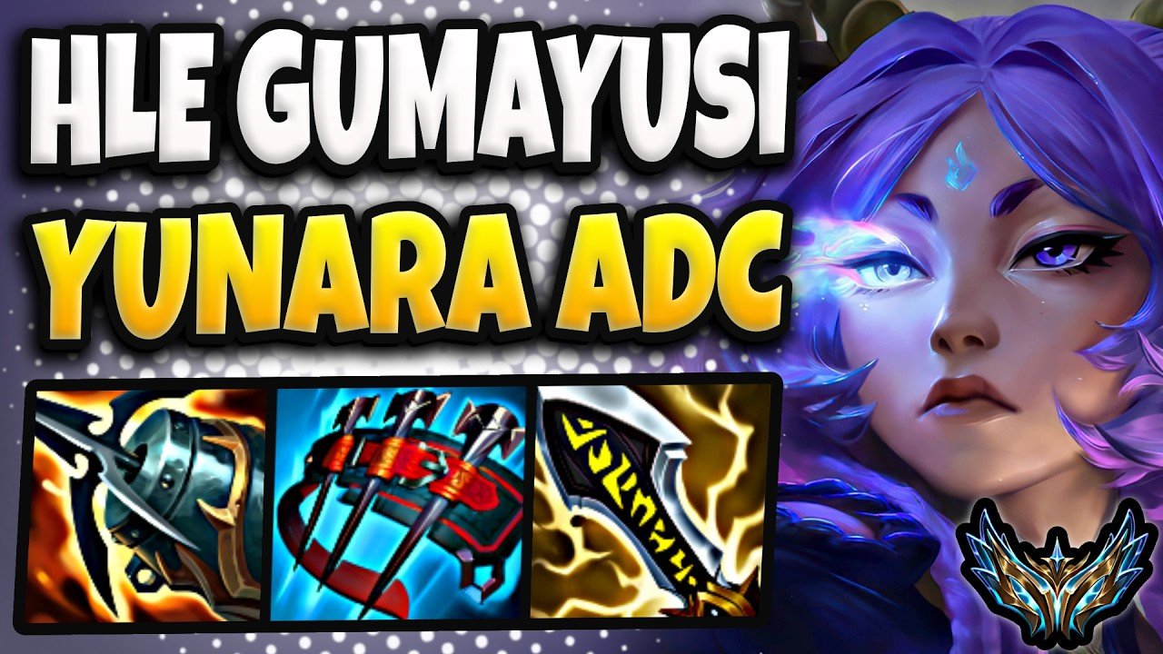 HLE Gumayusi Yunara vs Mel [ ADC ] Korea Challenger 2426 LP | Patch 26.7