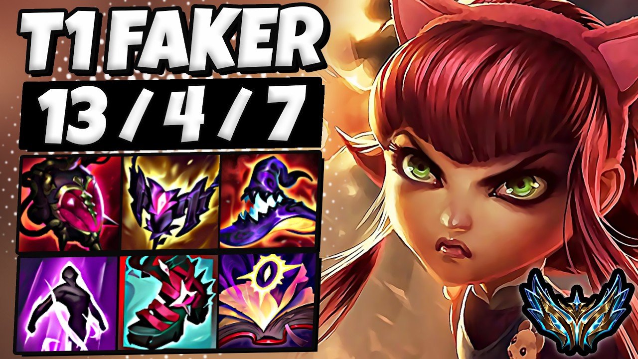 T1 Faker Annie vs Sylas [ MID ] Korea Challenger 1993 LP | Patch 26.8