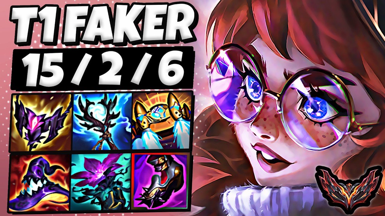 T1 Faker Aurora vs Xerath [ MID ] Korea Grandmaster 1230 LP
