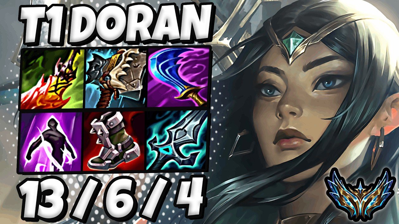 T1 Doran Irelia vs Kled [ TOP ] Patch 26.8 Korea Challenger 1754 LP