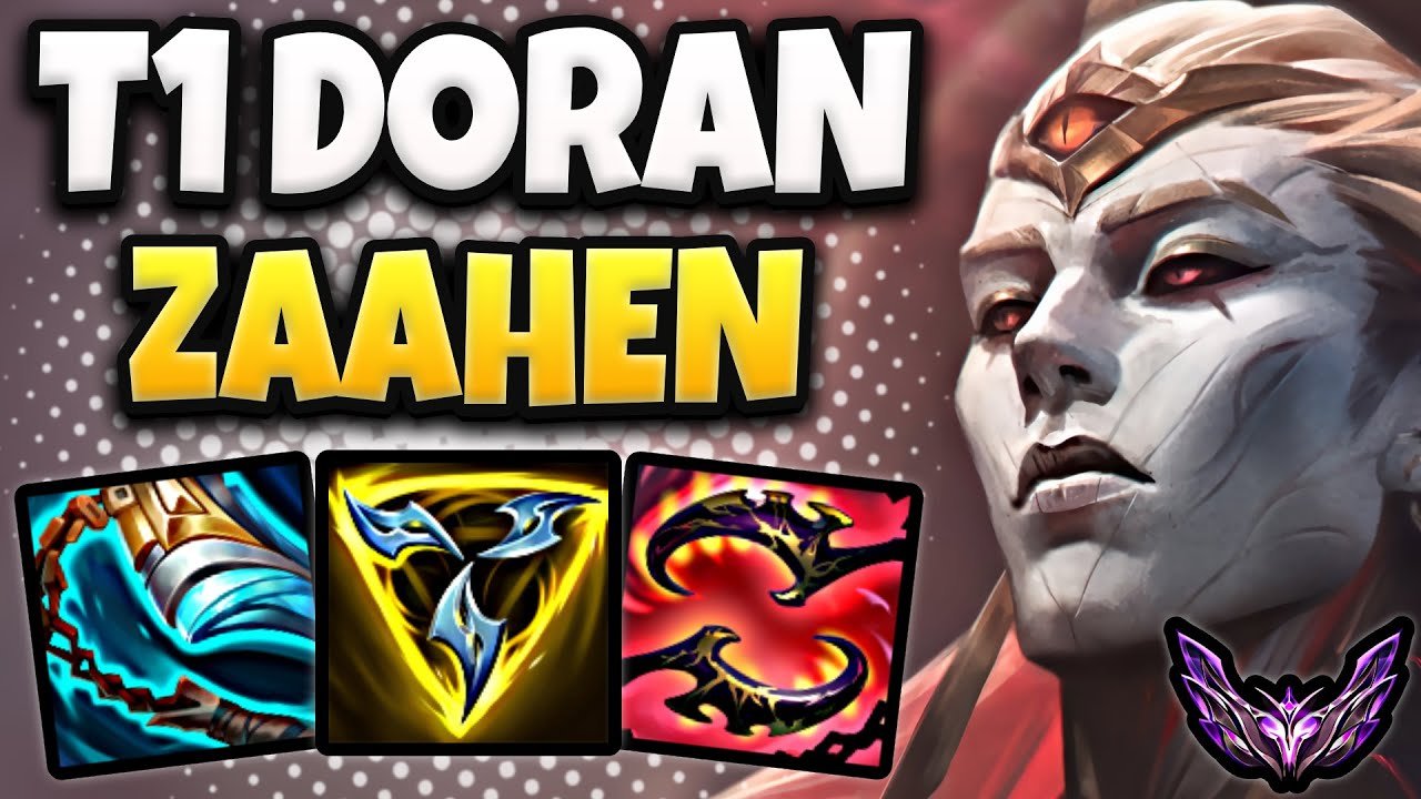 T1 Doran Zaahen vs Rumble [ TOP ] Patch 26.1 Ranked Korea