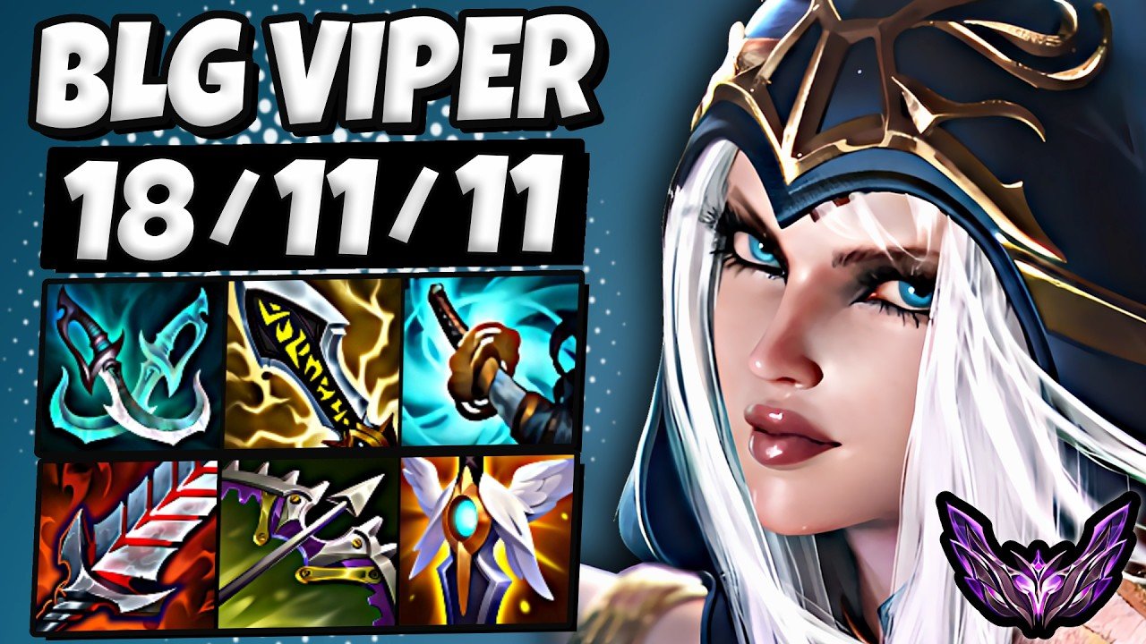 BLG Viper Ashe vs Ezreal [ ADC ] Korea Master Patch 26.7 ✅