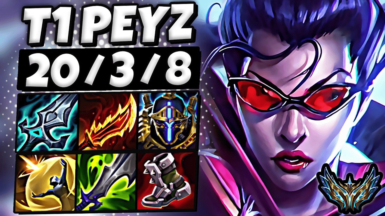 T1 Peyz Vayne vs Ezreal ADC [ PentaKill ] Korea Challenger Patch 26.7