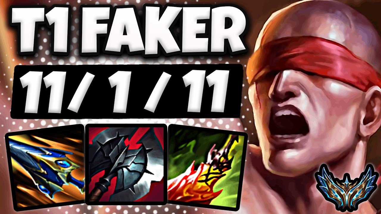 T1 Faker Lee Sin vs Jarvan IV [ Jungle ] Korea Challenger 1993 LP | Patch 26.8