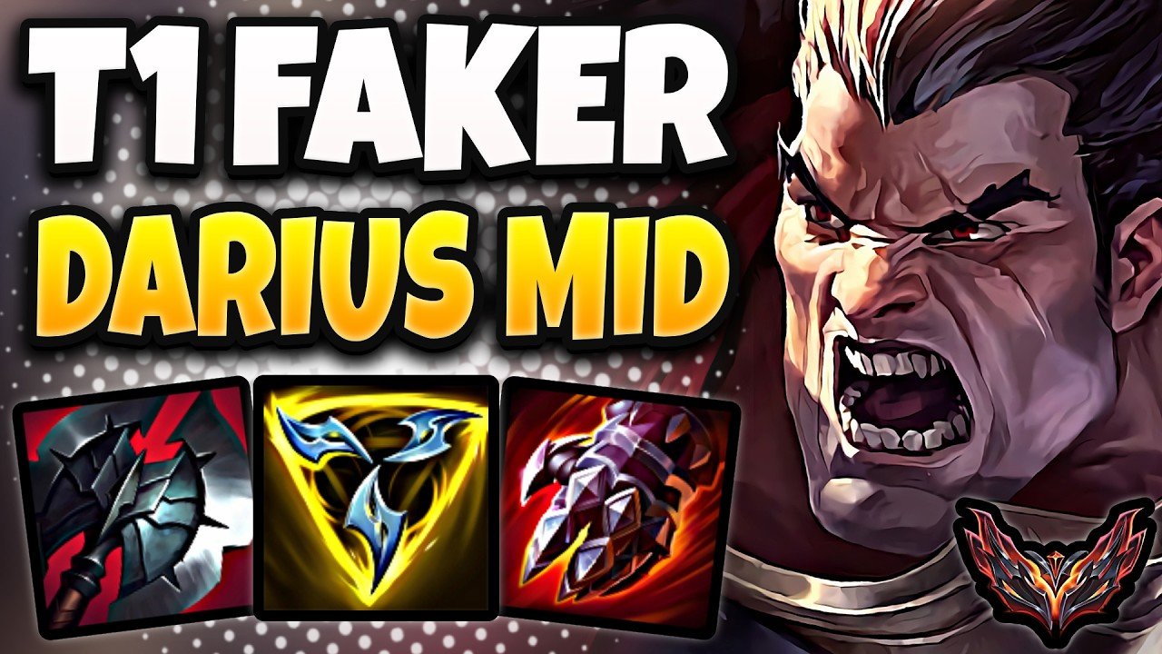 T1 Faker Darius vs Yone [ MID ] Korea Grandmaster 1284 LP | Patch 26.7