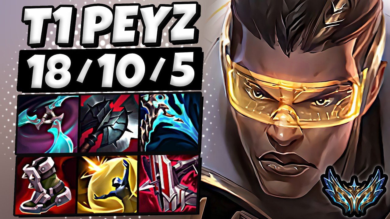 T1 Peyz Lucian vs Senna [ ADC ] Korea Challenger 2407 LP | Patch 26.8