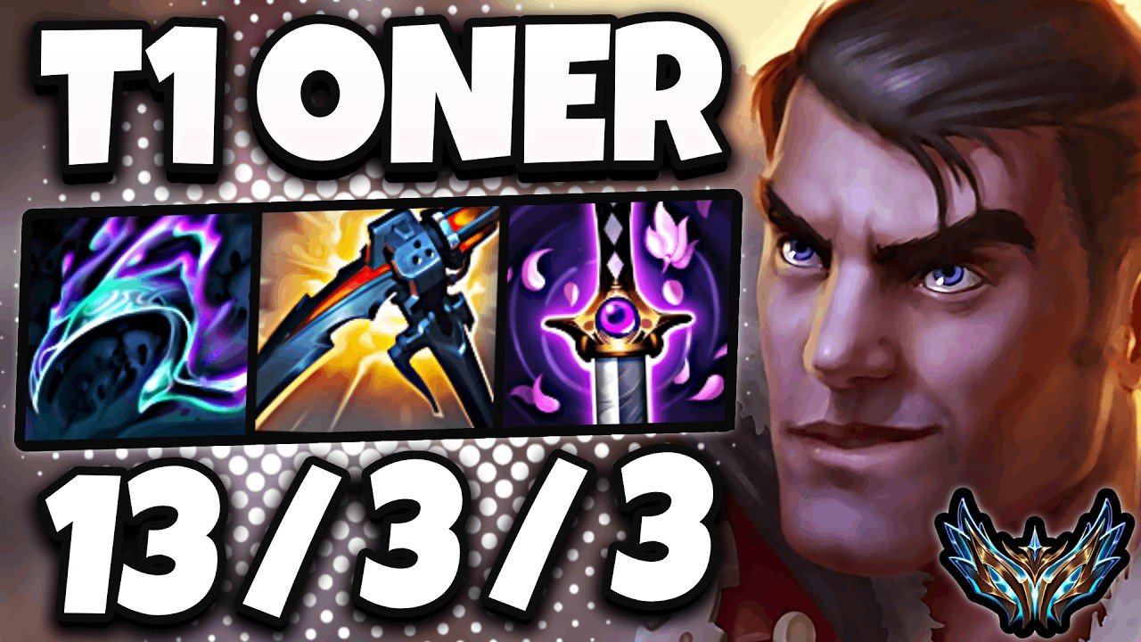T1 Oner Jayce vs Lee Sin [ Jungle ] Patch 26.8 Korea Challenger 2473 LP