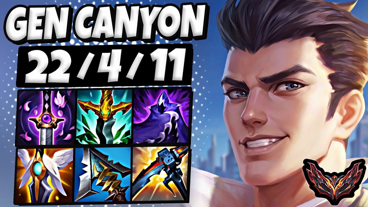 Jayce vs Ambessa Jungle [ Gen.G Canyon ] Korea Grandmaster 1337 LP | Patch 26.7