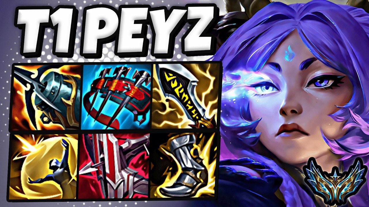 T1 Peyz Yunara vs Aphelios [ ADC ] Patch 26.8 Korea Challenger 2430 LP