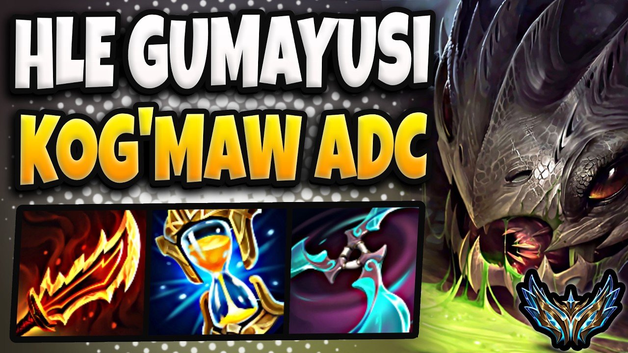 HLE Gumayusi Kog’Maw vs Draven [ ADC ] Patch 26.11 Korea Challenger 2585 LP
