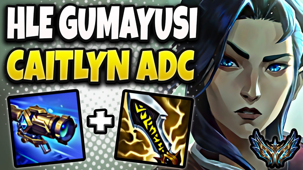 HLE Gumayusi Caitlyn vs Ezreal [ ADC ] Korea Challenger 2435 LP | Patch 26.9