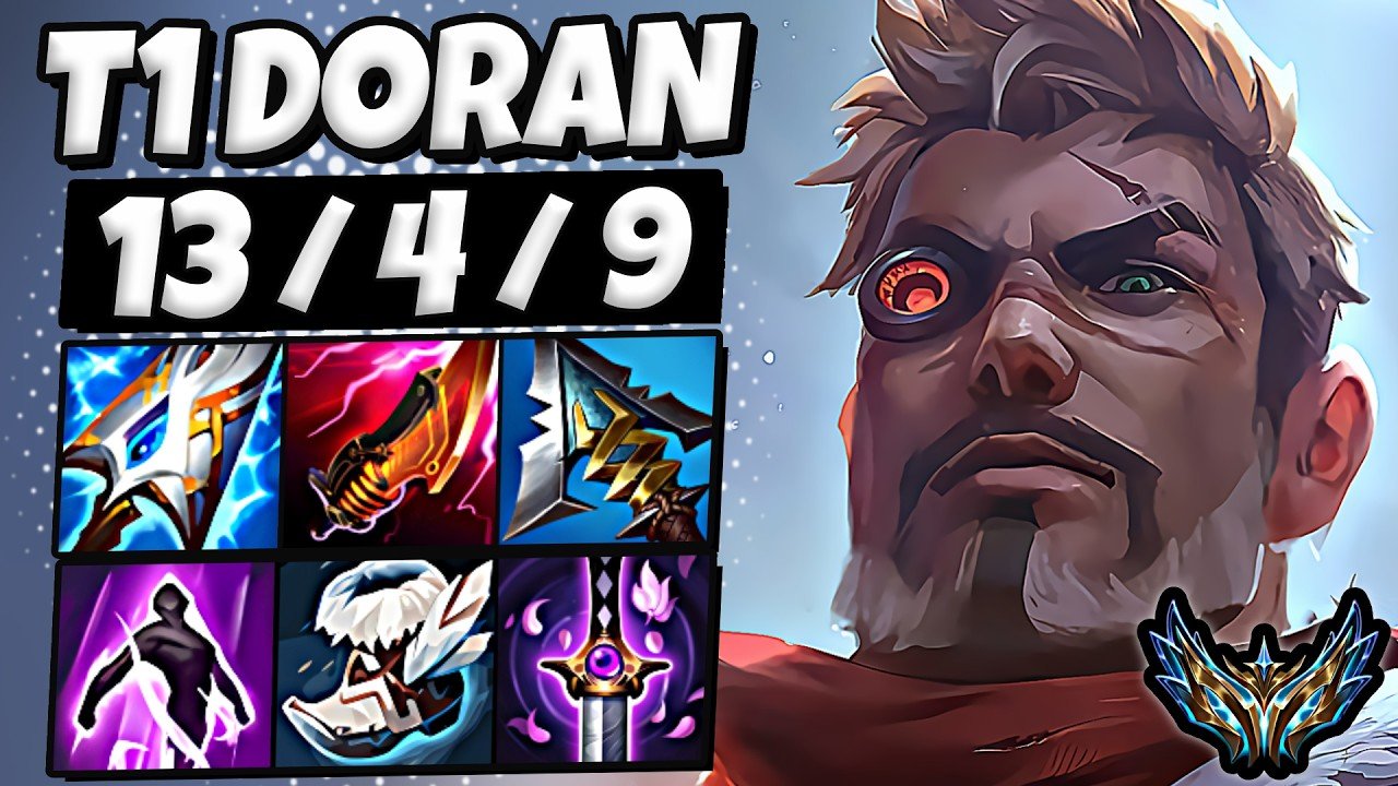 T1 Doran Jayce vs Gragas [ TOP ] Korea Challenger 1817 LP | Patch 26.9