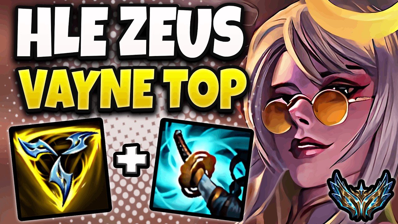 HLE Zeus Vayne vs Olaf [ TOP ] Korea Challenger 1943 LP | Patch 26.10