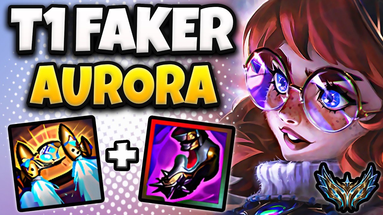 T1 Faker Aurora vs Ahri [ MID ] Patch 26.9 Korea Challenger 1922 LP