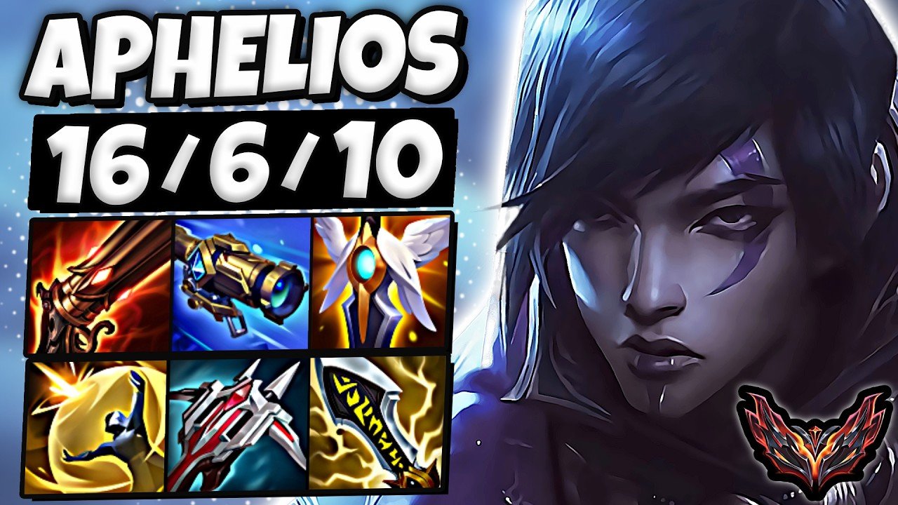 Aphelios vs Ezreal [ ADC ] Lol Korea Grandmaster 1372 LP ✅