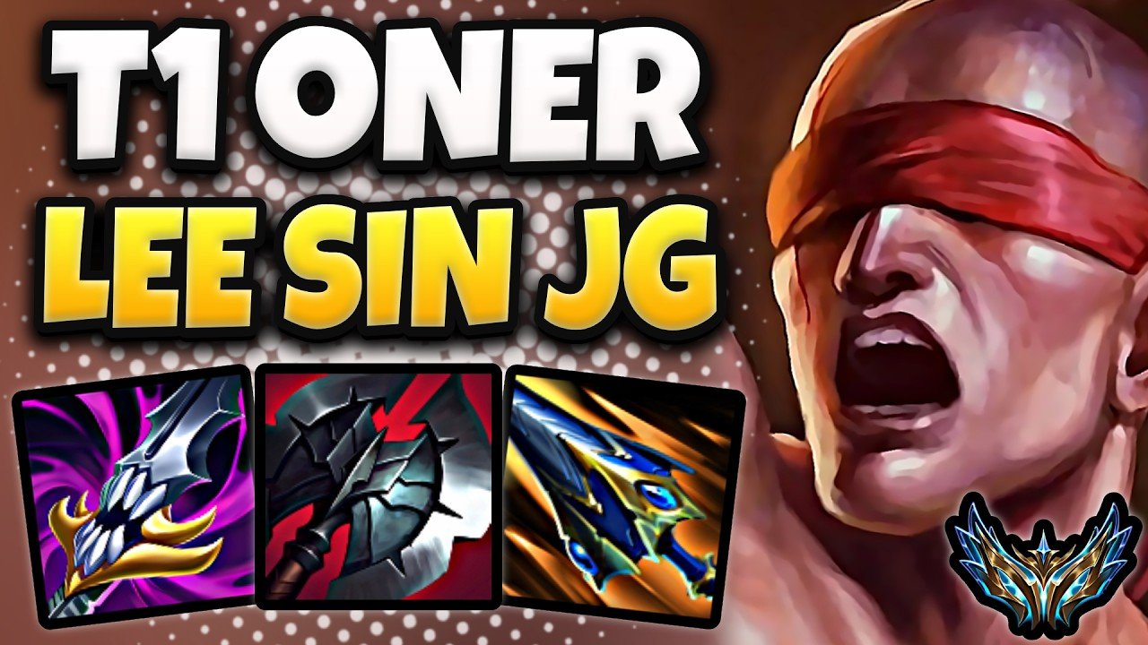 T1 Oner Lee Sin vs Xin Zhao [ Jungle ] Korea Challenger 2241 LP | Patch 26.9