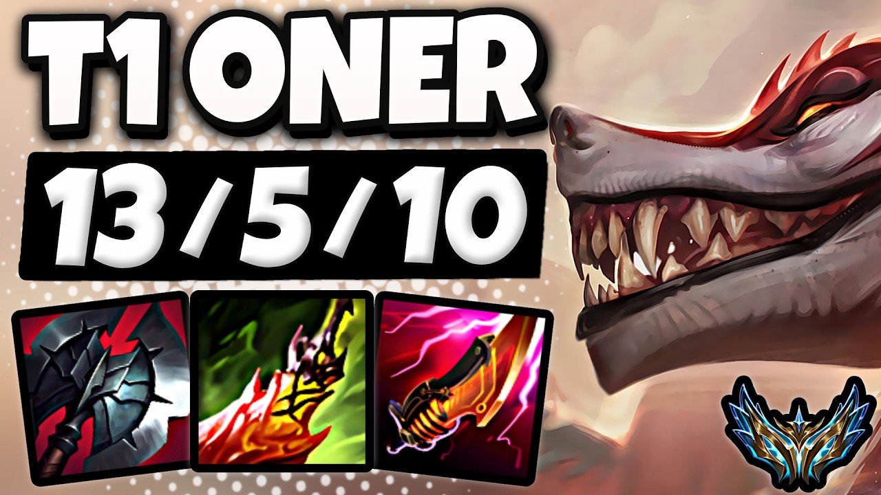 T1 Oner Naafiri vs Jarvan IV [ Jungle ] Korea Challenger 2362 LP | Patch 26.10