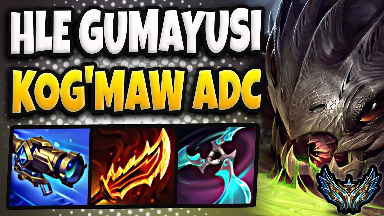 HLE Gumayusi Kog’Maw vs Yunara [ ADC ] Patch 26.10 Korea Challenger 2569 LP