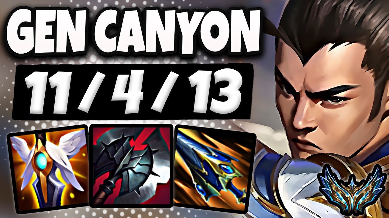 Xin Zhao vs Lee Sin Jungle [ Gen.G Canyon ] Korea Challengerr 2263 LP | Patch 26.11