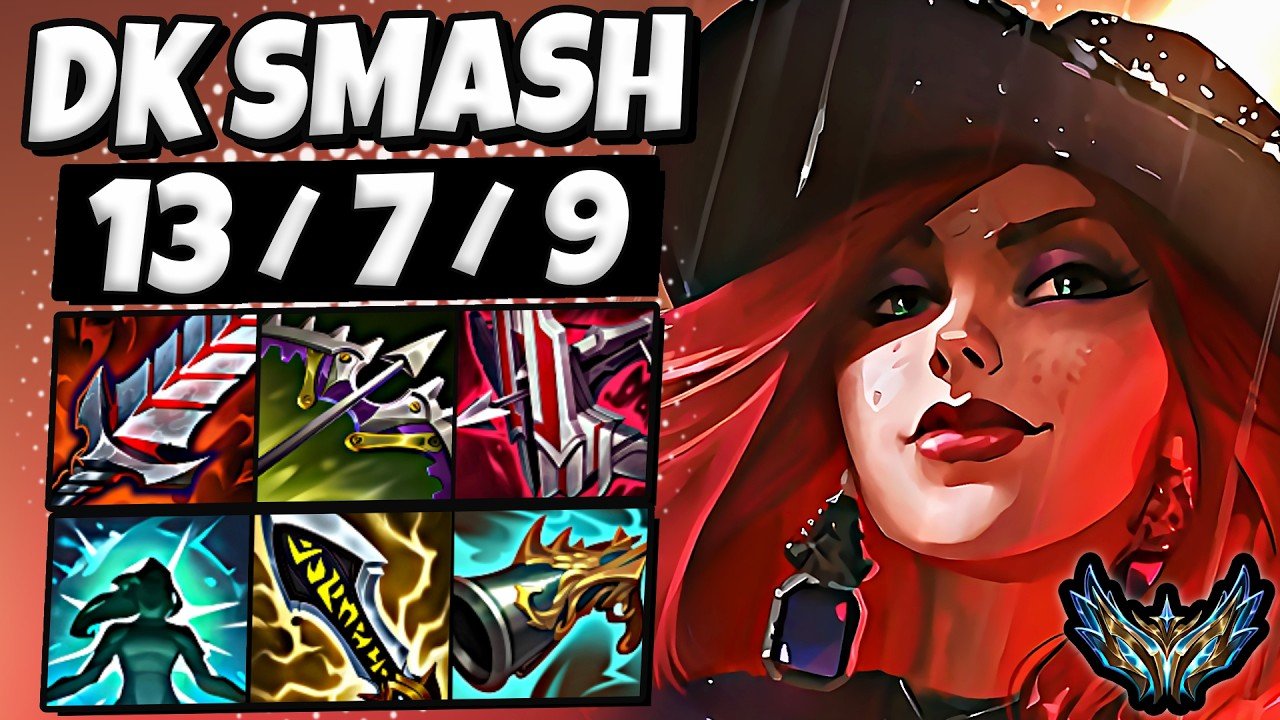 DK Smash Miss Fortune vs Varus [ ADC ] Korea Challenger 2470 LP | Patch 26.9
