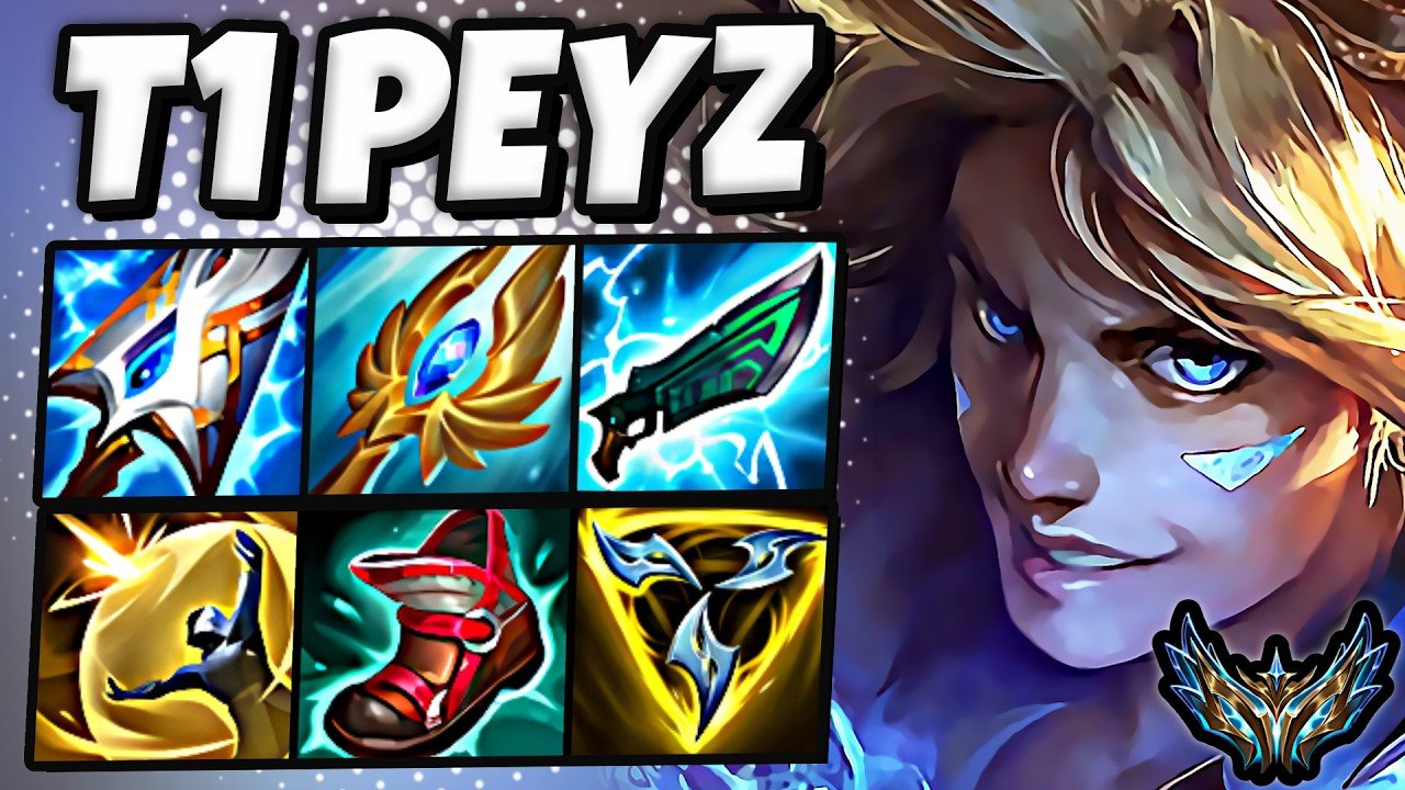 T1 Peyz Ezreal vs Jhin [ ADC ] Korea Challenger 2482 LP | Patch 26.9