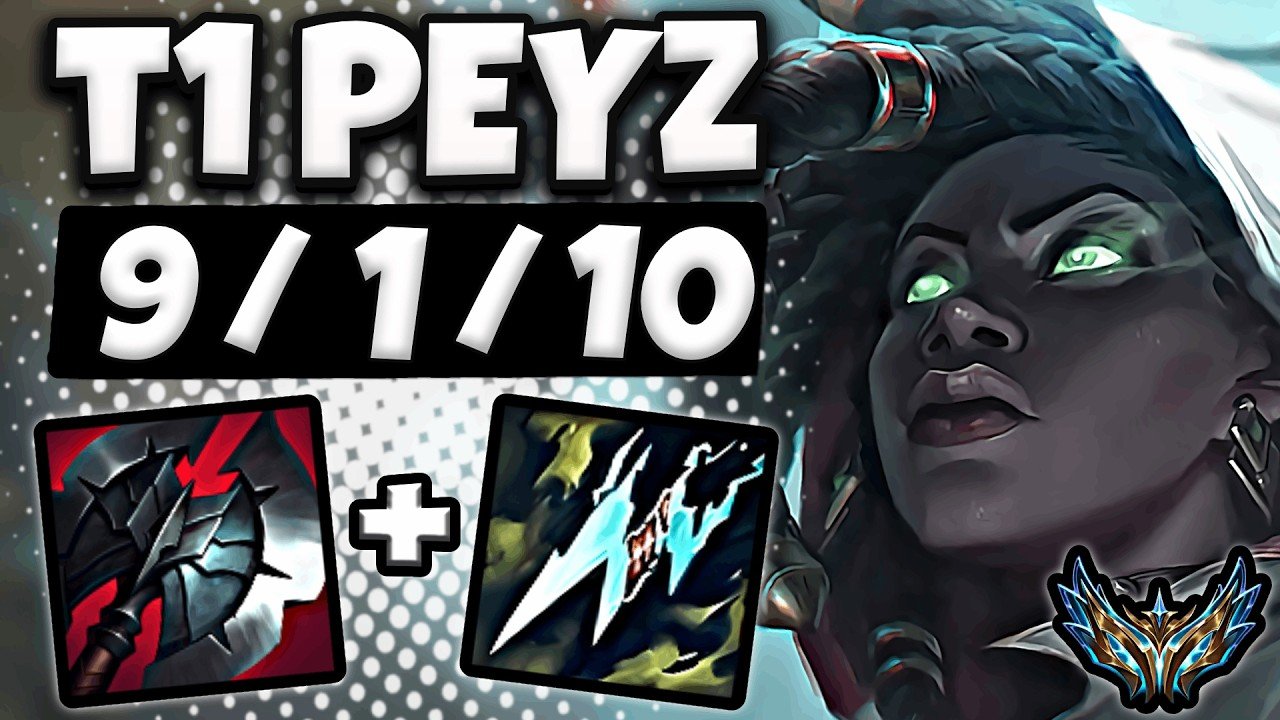 T1 Peyz Senna vs Ezreal [ ADC ] Korea Challenger 2545 LP | Patch 26.10