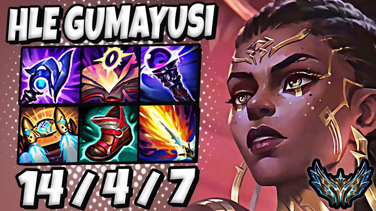 HLE Gumayusi Mel vs Caitlyn [ ADC ] Patch 26.12 Korea Challenger 2495 LP