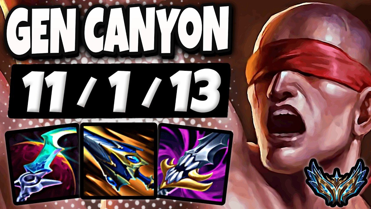 Lee Sin vs Nidalee Jungle [ Gen.G Canyon ] Korea Challengerr 2185 LP | Patch 26.12