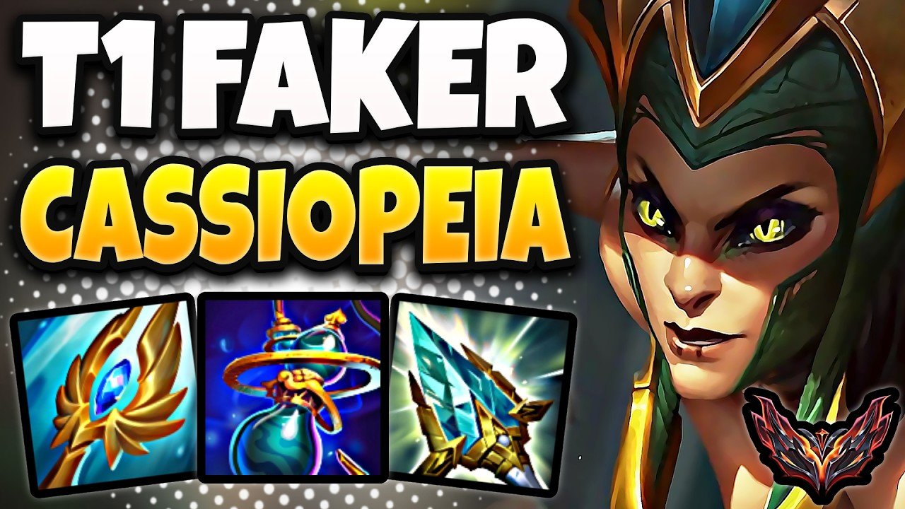 T1 Faker Cassiopeia vs Yone [ MID ] Korea Grandmaster 1639 LP | Patch 26.13