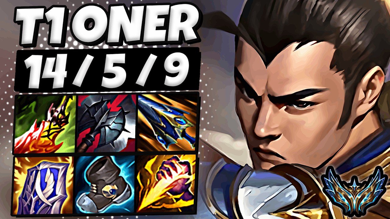 T1 Oner Xin Zhao vs Jarvan IV [ Jungle ] Korea Challenger 2313 LP | Patch 26.11