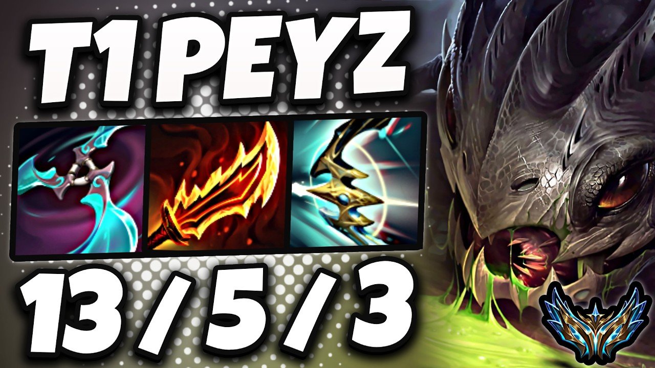 T1 Peyz Kog’Maw vs Draven [ ADC ] Patch 26.11 Korea Challenger 2448 LP