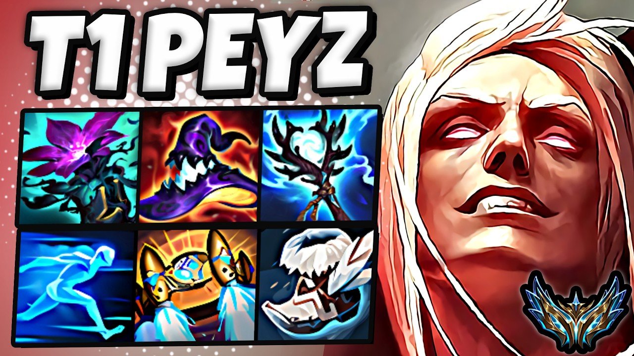 T1 Peyz Vladimir vs Smolder [ ADC ] Korea Challenger 2369 LP | Patch 26.12