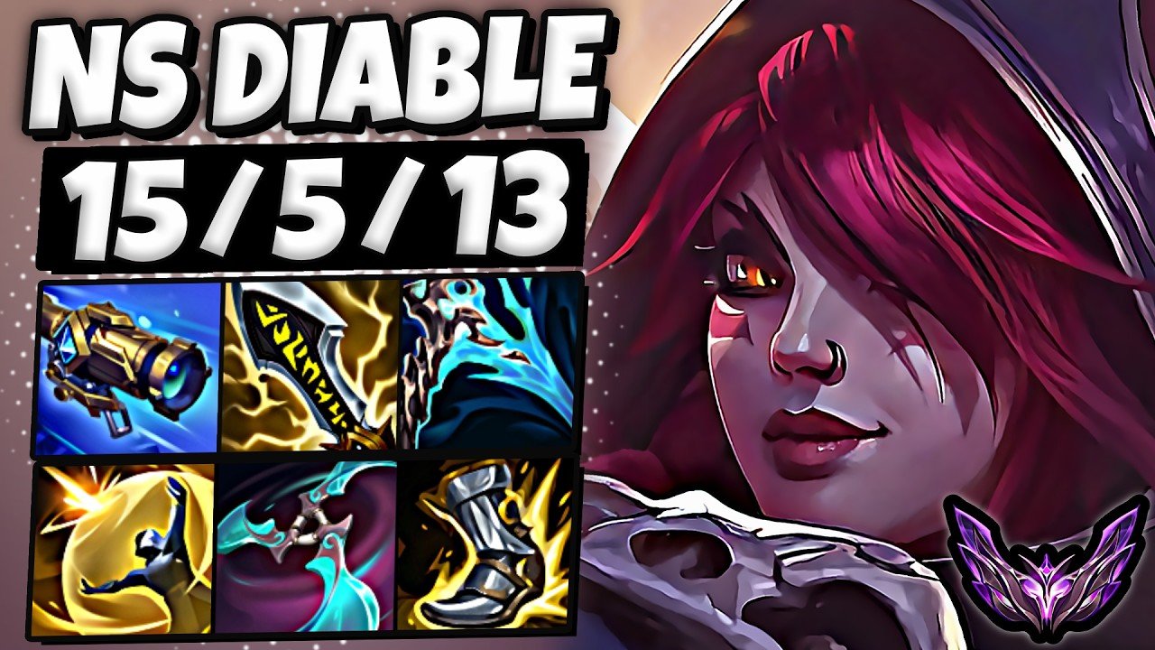 Xayah vs Ezreal ADC [ NS Diable ] Korea Master 745 | Patch 26.11