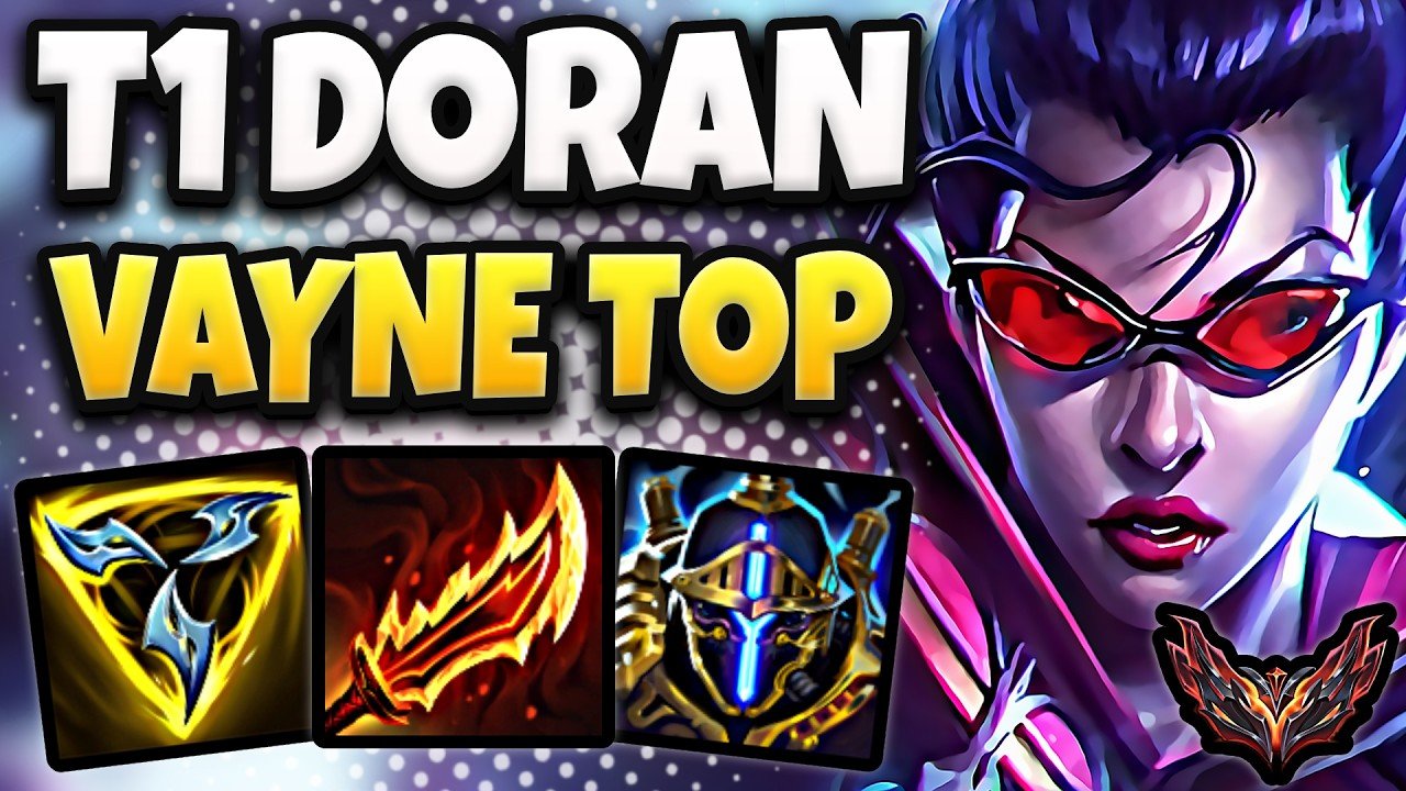 T1 Doran Vayne vs Jax [ TOP ] Korea Grandmaster 1612 LP | Patch 26.11
