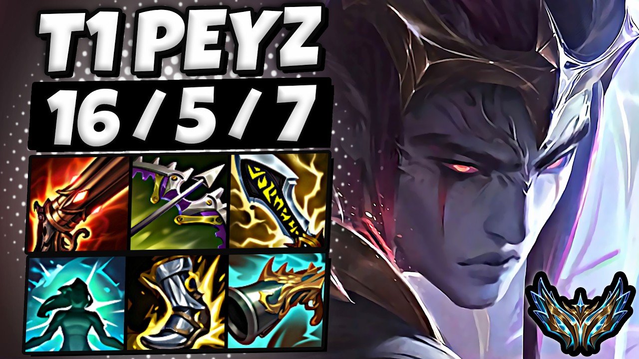 T1 Peyz Aphelios vs Senna [ ADC ] Patch 26.13 Korea Challenger 2509 LP