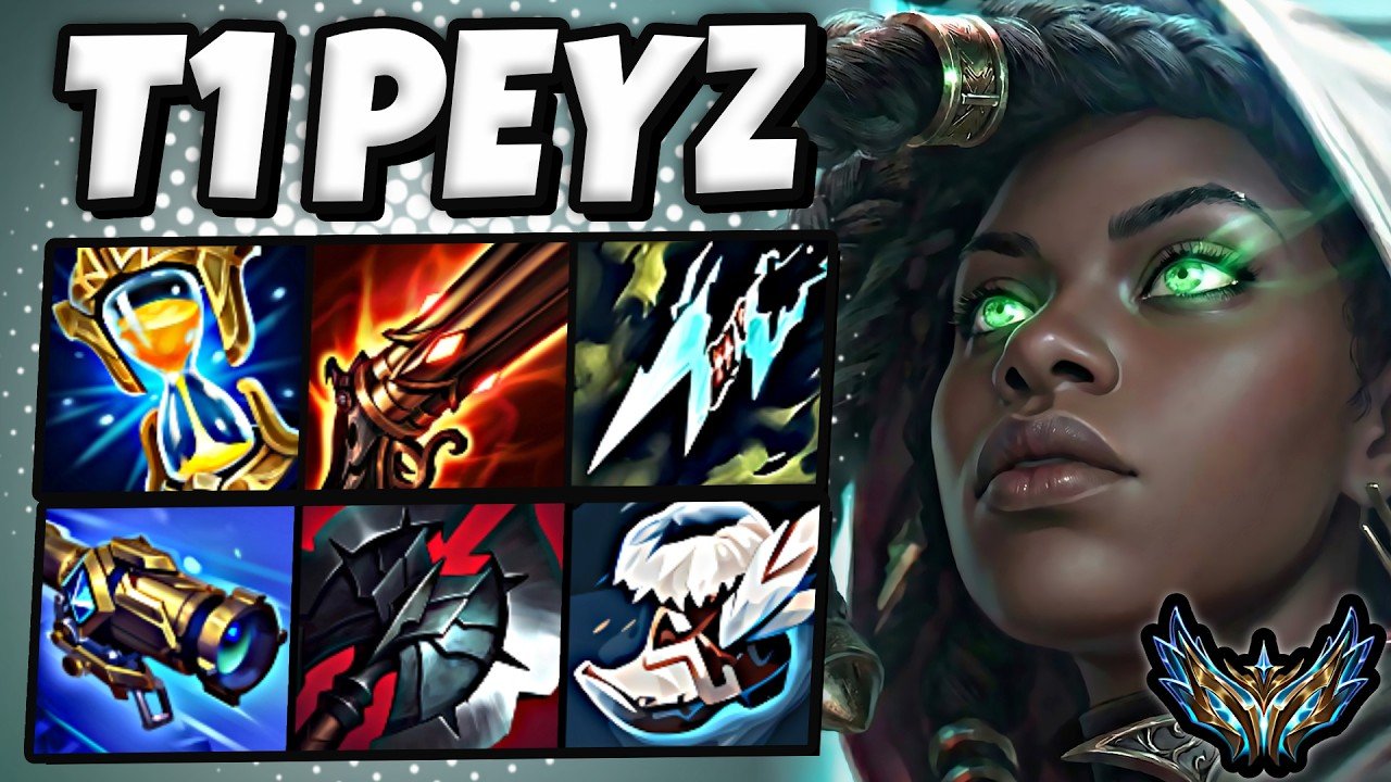 T1 Peyz Senna vs Caitlyn [ ADC ] Korea Challenger 2448 LP | Patch 26.11