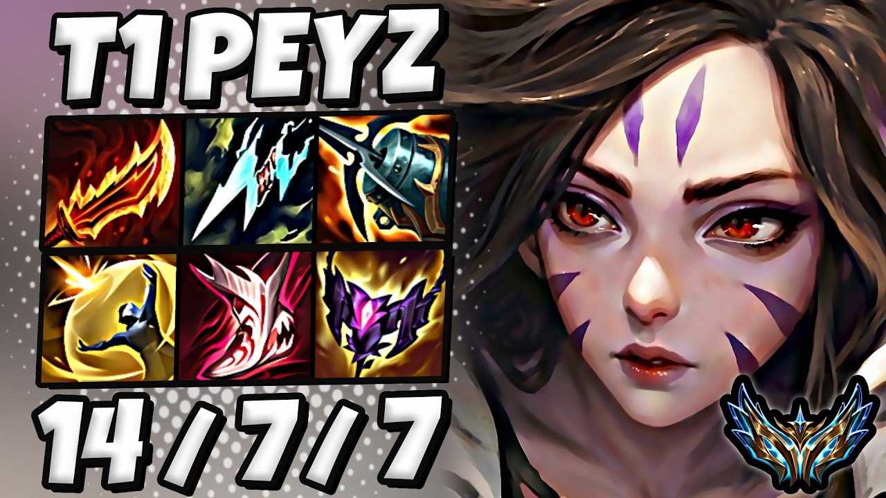 T1 Peyz Kai’Sa vs Ezreal [ ADC ] Patch 26.13 Korea Challenger 2509 LP