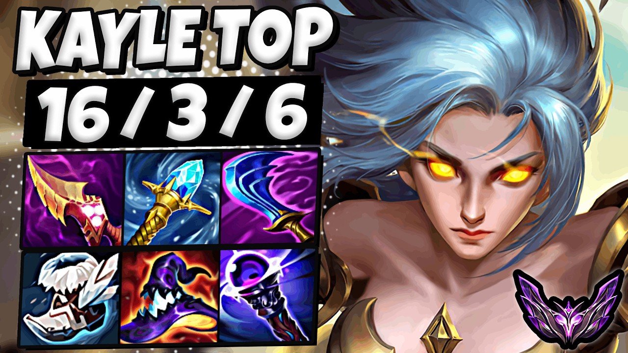 Kayle vs Gwen TOP [ QuadraKil ] Lol Korea Master Patch 26.13 ✅
